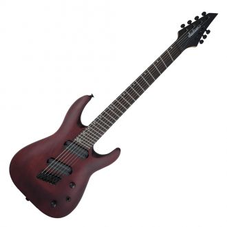 Jackson X Series Dinky Arch Top DKAF7 MS Stained Mahogany 7-String Electric Guitar