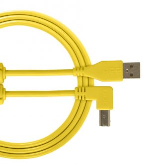 Καλώδιο UDG U95004YL ULTIMATE AUDIO USB LIGHT Κίτρινο 1m Γωνία