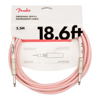Fender Limited Edition Original Series Instrument Cable 18.6' Shell Pink