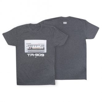 Roland CCR-TR909TSC TR-909 T-Shirt Small Charcoal Μπλούζα