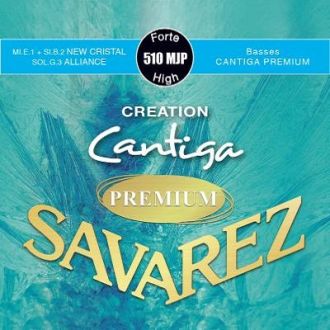 Savarez Creation Cantiga Premium 510MJP Σετ Χορδές Κλασσικής