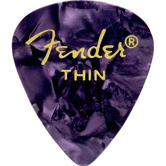 Fender Pick 351 Purple Moto Gross Thin